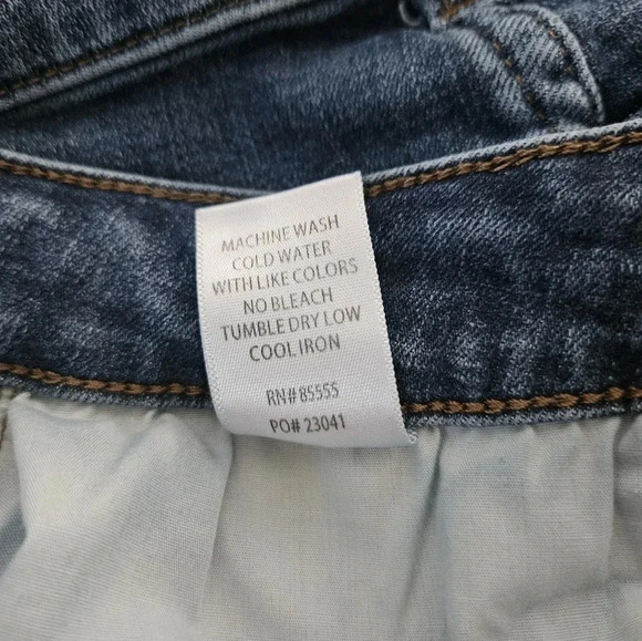 Pistola skinny‎ mid rise jeans in moody dark blue size 28 - Picture 5 of 5